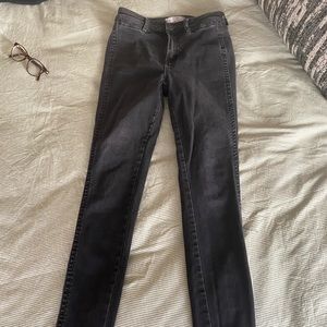 Classic Free People black skinny leg stretch jean